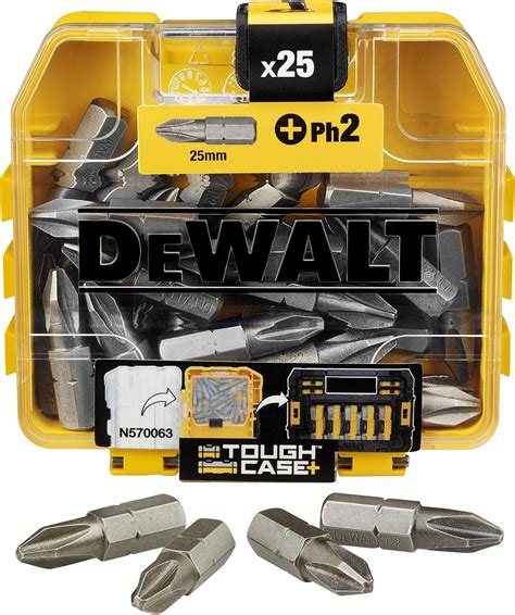 DEWALT DT71522 QZ Coffret D Accessoires TOUGHCASE Embouts De Vissage