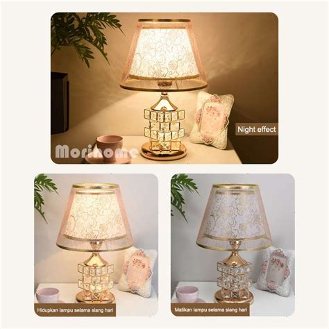 Promo Termasuk Bolamnakas Lampu Tidur Kamar Aesthetic Lampu Hias Meja