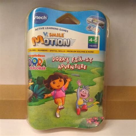 New Vtech Vsmile Motion Nickelodeon Dora The Explorer Dora S Fix It