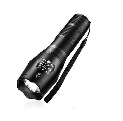 Pack Of Tactical Flashlights Lumen Ultra Bright Xml T Led