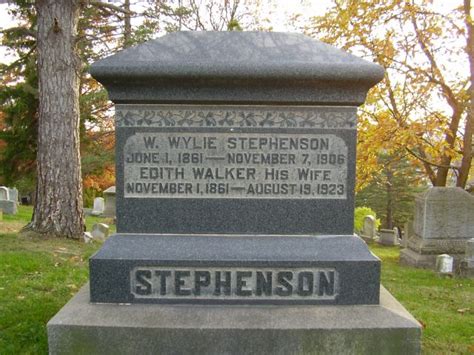 Edith Walker Stephenson 1861 1923 Find a Grave äreminne