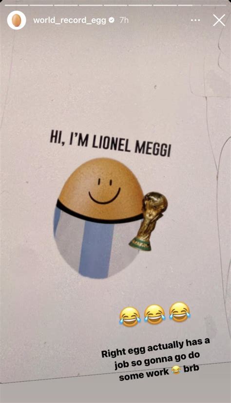 Lionel Messi Unseats An Egg For The Most Liked Instagram Post Ever