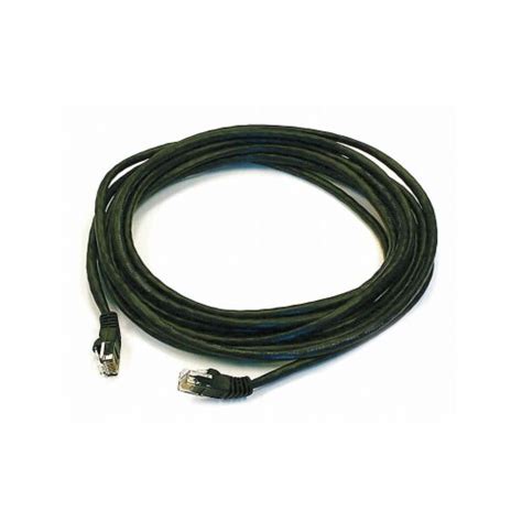 Monoprice Patch Cord Cat E Booted Black Ft Food Less