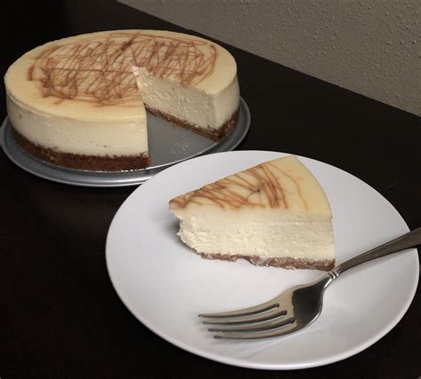 Week 7 Caramel Ny Cheesecake W Caramel Drizzle 52weeksofbaking