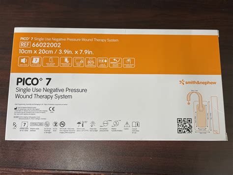 New Smith And Nephew New Pico 7 Single Use Negative Pressure Wound