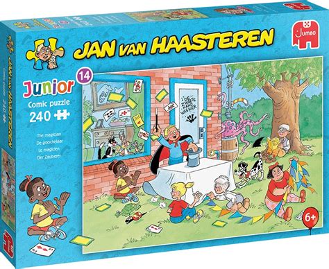 De Goochelaar Jan Van Haasteren Junior Puzzel Stukjes Kopen