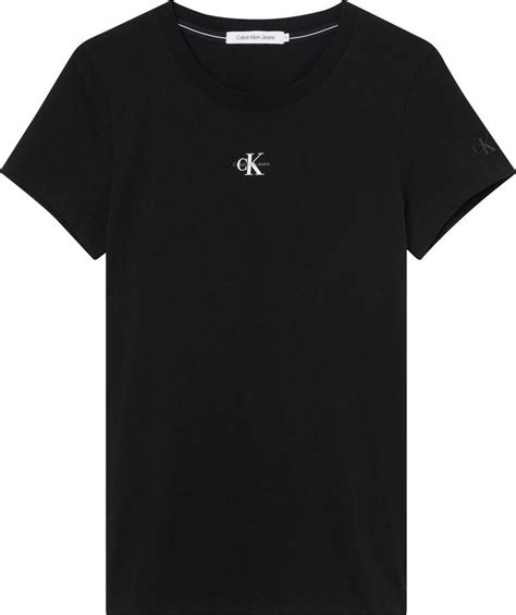 Calvin Klein Jeans T Shirt Micro Monologo Slim Fit Tee« Mit