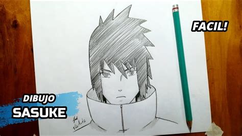 Dibujando A Sasuke Uchiha A Lapiz Speed Drawing Sasuke Vic Arts The