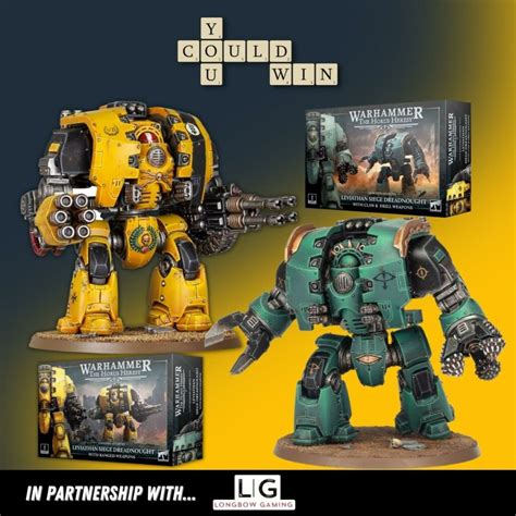 Warhammer Wednesday Horus Heresy Leviathan Dreadnought Bundle You