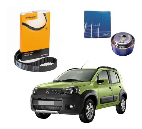 Kit Correia Dentada Tensor Fiat Uno Way Evo Mercado Livre