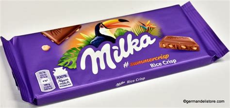 Milka Rice Crisp Chocolate Bar 100g Rice Crisps Chocolate