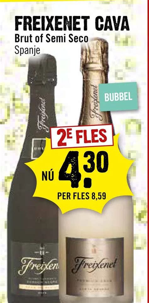 Freixenet Cava Brut Of Semi Seco Spanje Aanbieding Bij Super Dirck 3