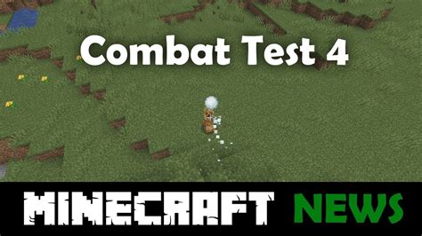 Whats New In Minecraft Combat Test Snapshot 4 Youtube