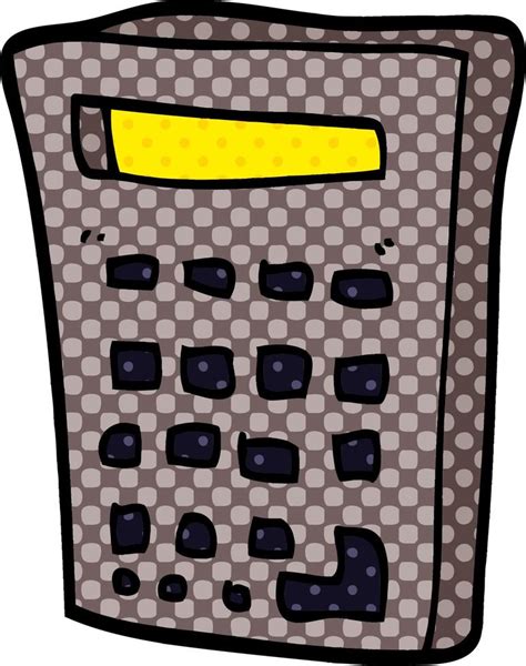 Cartoon Doodle Electronic Calculator 12148101 Vector Art At Vecteezy