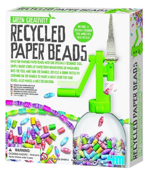 Recycled Paper Beads - Grandrabbit's Toys in Boulder, Colorado