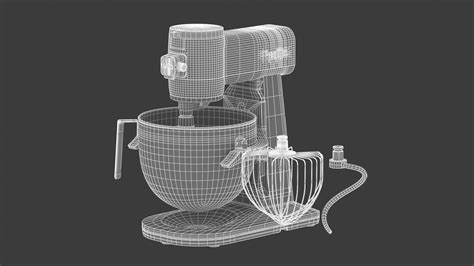 Ge Profile Smart Stand Mixer - 3D Model by frezzy