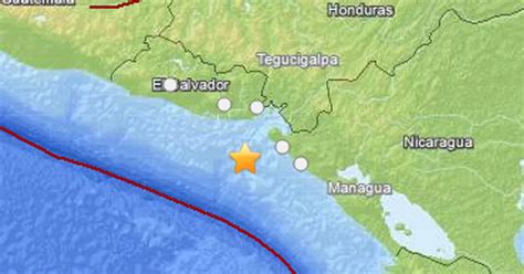 Un Terremoto De 7 3 Grados Estremeció A Gran Parte De Centroamérica Y