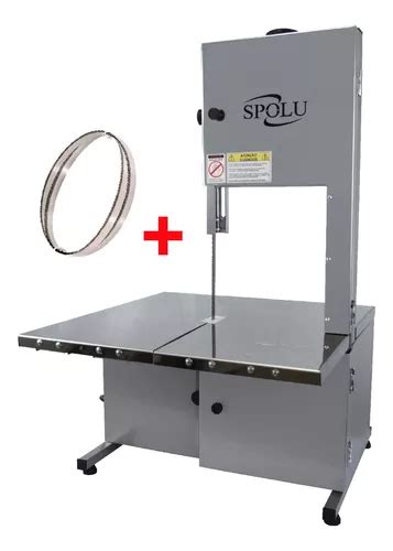 Serra Fita Bancada 800w Profissional Inox Carne Osso Bivolt