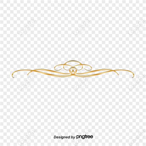 Gold Dividing Line Gold Lace Gold Lines Divider Png Hd Transparent