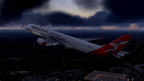 Qantas Two Pack For Laminar A330 300 X Plane 12