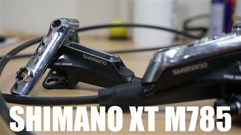 Shimano Xt M785 Brake Lever Full Teardown And Rebuild Youtube