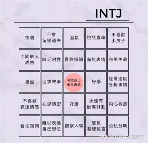 Intj型人格是什么意思 知乎