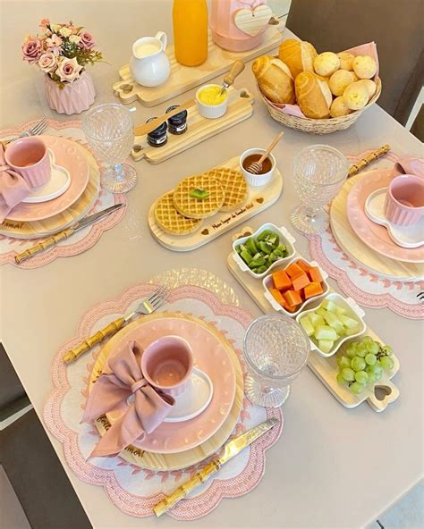 Mesa Posta Rosinha Em Mesa Posta Para Jantar Decora Es De Mesa