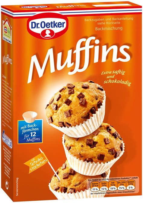 Amazon Dr Oetker Muffins Chocolate Chip Muffins Muffin Mixes