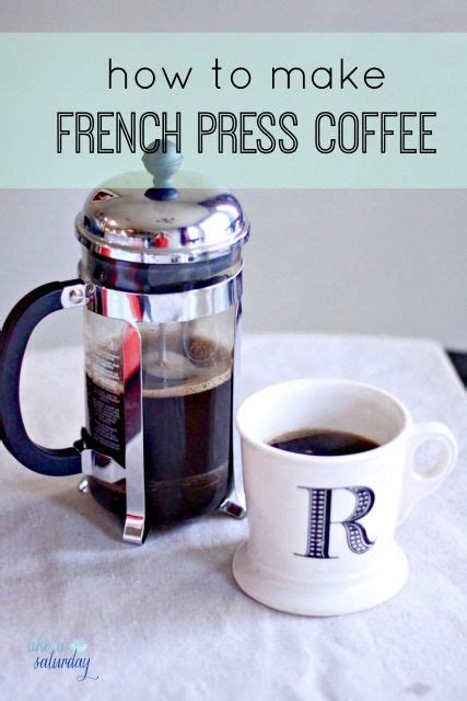 How To Use A French Press Step By Step Use Water That Is Slightly