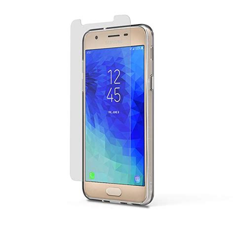 PureGear Samsung Galaxy J3 (2018) HD Clear Tempered Glass Screen ...