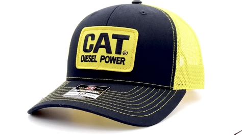 Caterpillar Cat Diesel Power Vintage Patch Hat Richardson 112 Cap Ebay