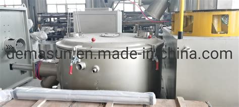 PVC Resin Powder Mixing Machine Hot And Cold Mixing System Plastic Extrusion Mixer Machine PVC