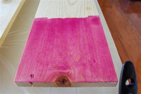 How to Make a Rainbow Wood Stain DIY | Hometalk