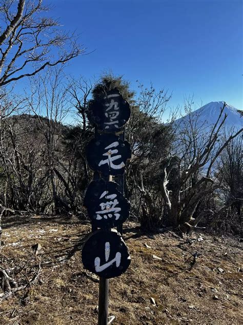 毛無山（三角点）・毛無山（最高点）・大見岳・タカデッキ・雨ヶ岳 Teruさんの毛無山・雨ヶ岳・竜ヶ岳の活動日記 Yamap ヤマップ