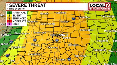 Timing Severe Storms In Cincinnati Risk Of Isolated Tornado