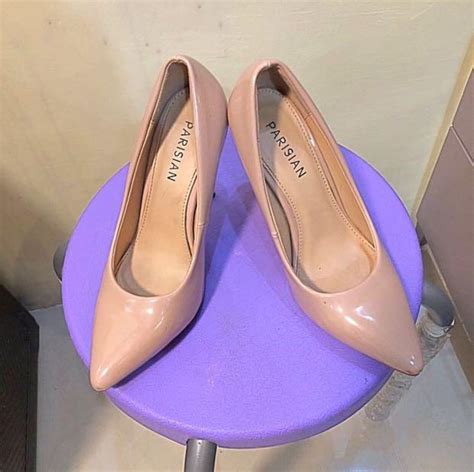 Parisian Nude High Heels Women S Fashion Footwear Heels On Carousell