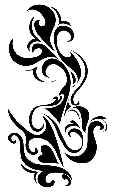 Free Tribal Tattoo Design Dragon Tattoos Clipart Best Clipart Best