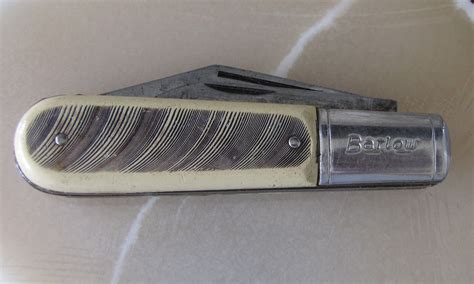 Vintage Barlow Pocket Knife by davincisattic on Etsy