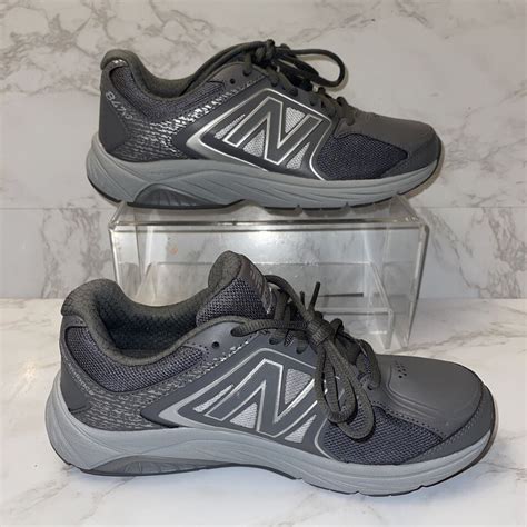 New Balance Womens Gray Ww847gs3 847v3 Low Top Athletic Walking Shoes Sz 7 2a Ebay