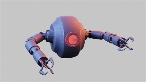 Fly Robot 3d Model Cgtrader