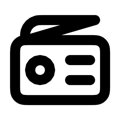 Radio Vector SVG Icon SVG Repo