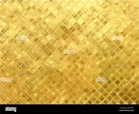 Golden Mosaic Vector Background Stock Vector Image Art Alamy