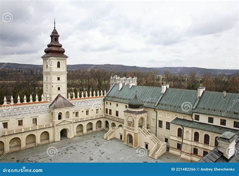 Krasiczyn Castle Zamek W Krasiczynie Near Przemysl Poland Stock Photo