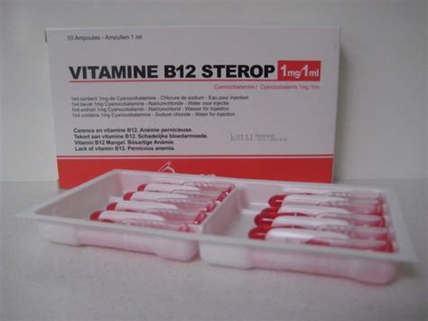 Vitamine B12 1 Mg 1 Ml Sterop 10amp Pharmaproducts