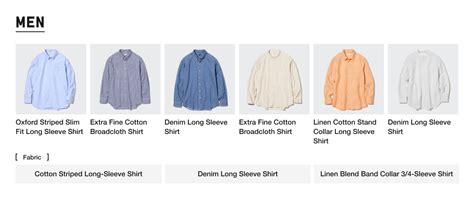 Shirts Lifewear Springsummer Collection Uniqlo