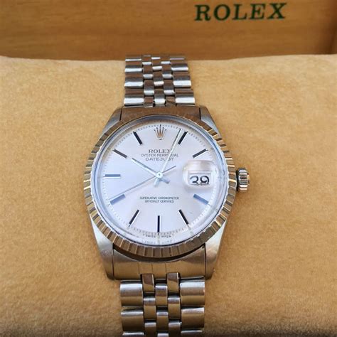 Rolex Datejust 1601 Silver Dial - Upper Watches