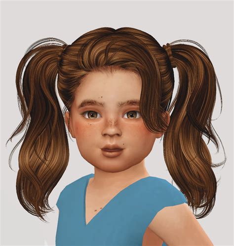 Sims 4 CC's - The Best: Toddlers & Kids Hair by Simiracle