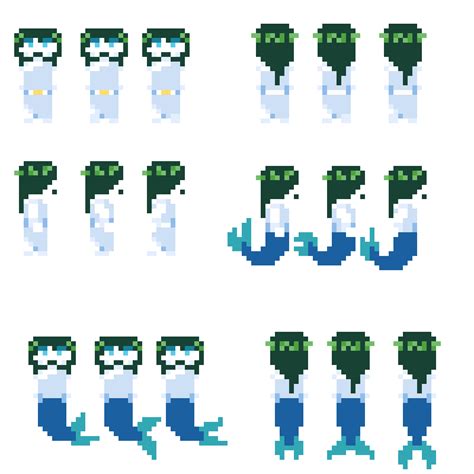 Pixilart Poseidon Sprite By BananaTem