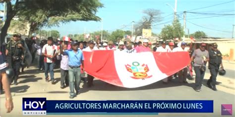 Piura Agricultores De La Regi N Marchar N Por La Reconstrucci N