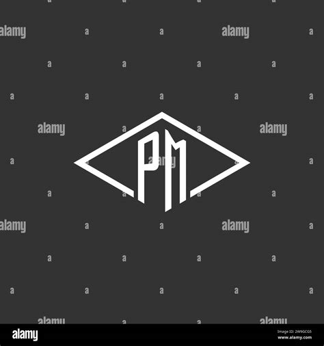 Pm Logo Black And White Stock Photos And Images Alamy